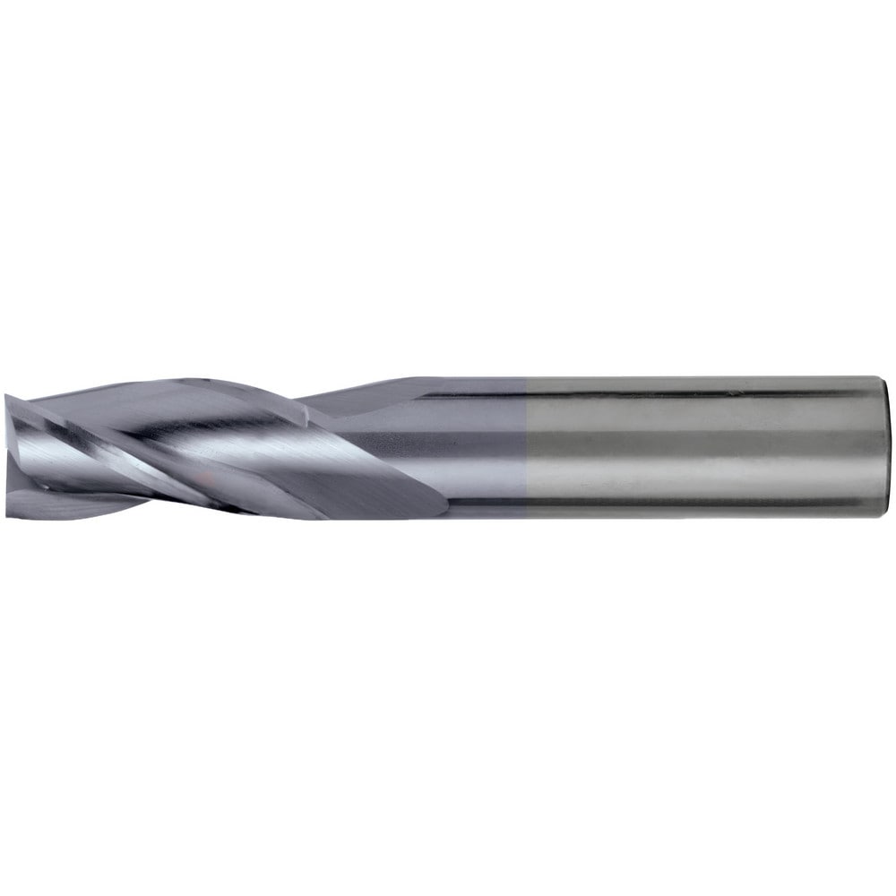 Square End Mill: 3/32" Dia, 3/8" LOC, 3 Flute, Solid Carbide