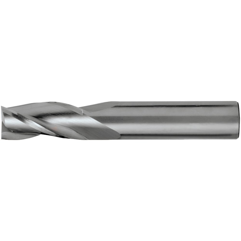 Square End Mill: 1" Dia, 1-1/2" LOC, 3 Flute, Solid Carbide