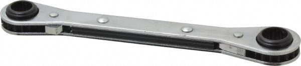 Box End Wrench: 1/2 x 9/16", 12 Point, Double End