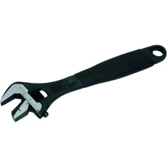 Adjustable Wrench: 6" OAL, 25/32" Jaw Capacity