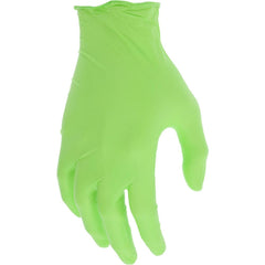 Disposable Gloves: Series NitriShield, Size 2X-Large, 3.5 mil, Nitrile, Food Grade, Powder-Free, No