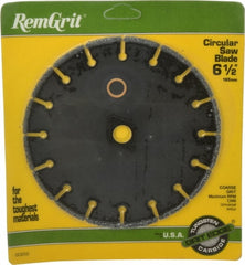 Wet & Dry Cut Saw Blade: 6-1/2" Dia, 1/2 & 5/8" Arbor Hole