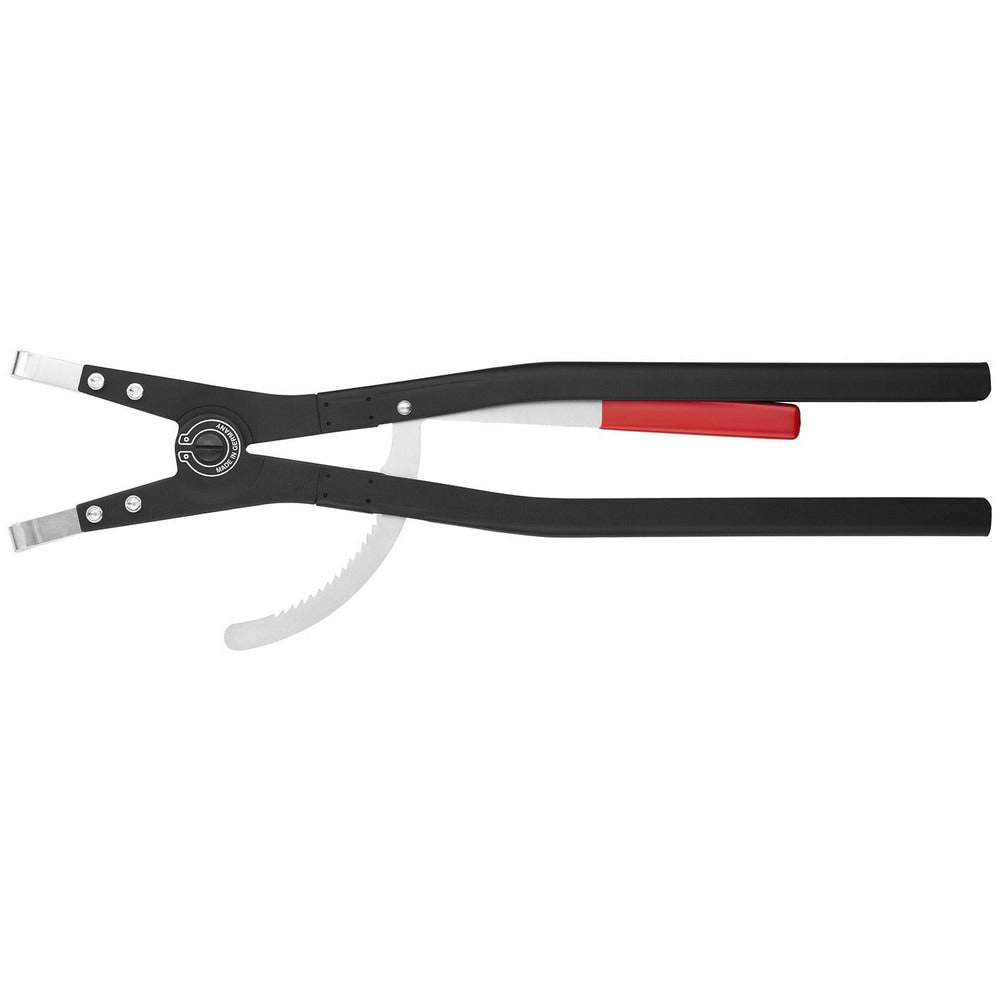 Retaining Ring Pliers; Type: Large External Snap Ring Pliers; Tip Angle: 90; Ring Diameter Range (Inch): 4-51/64 to 12; Overall Length (Inch): 22-3/4