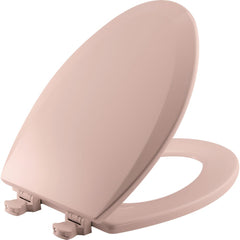 Toilet Seats; Type: Closed, Standard; Style: Elongated; Material: Enameled Wood; Color: Venetian Pink; Outside Width: 14.125 in; Inside Width: 8.1250 in; Hinge Design: Lift-Off; Length (Inch): 18.88 in