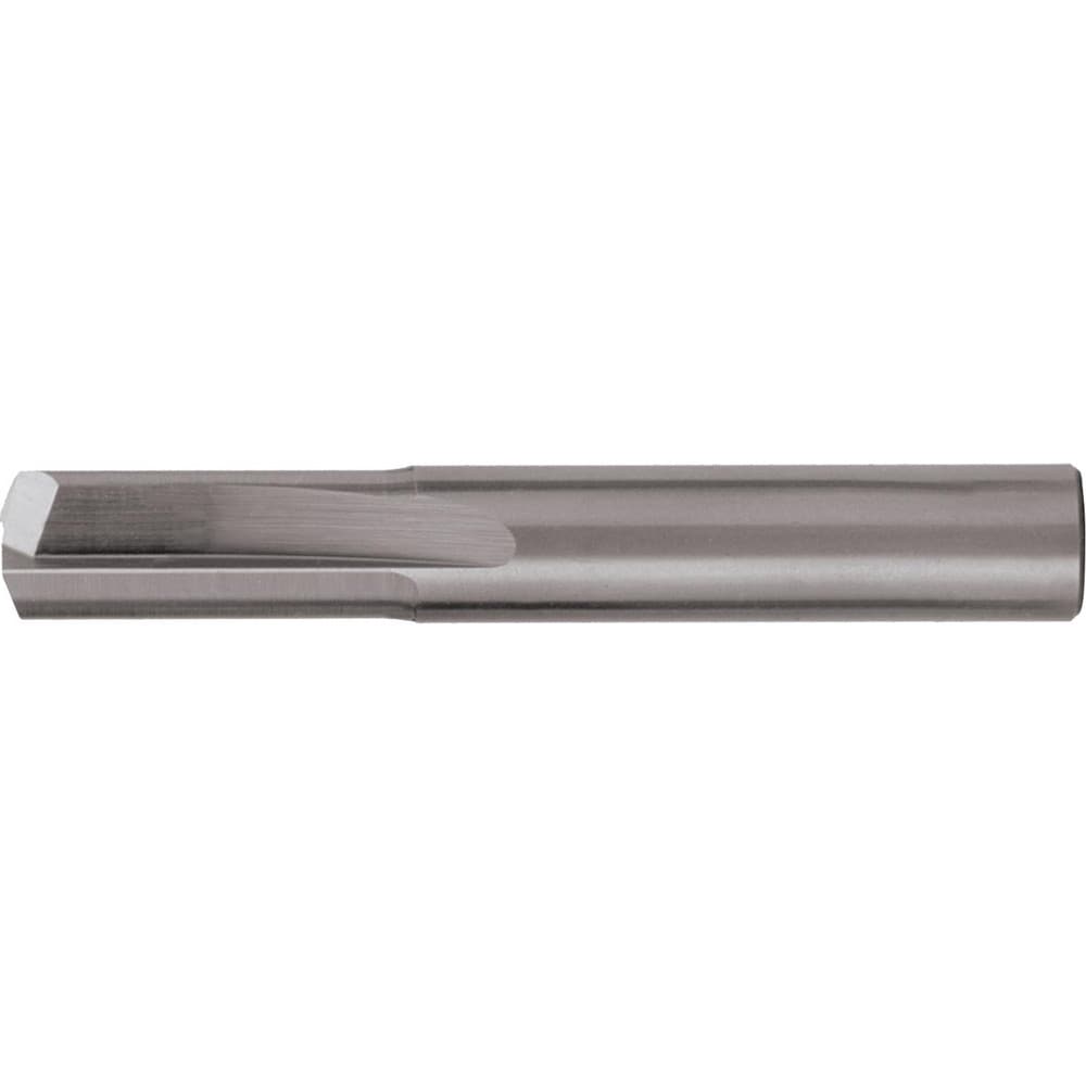 Square End Mill: 1/8" Dia, 1/2" LOC, 2 Flute, Solid Carbide