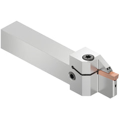 Indexable Grooving/Cut-Off Toolholders; Internal or External: External; Hand of Holder: Right Hand; Maximum Depth of Cut (mm): 20.00; Maximum Groove Width (mm): 8.05