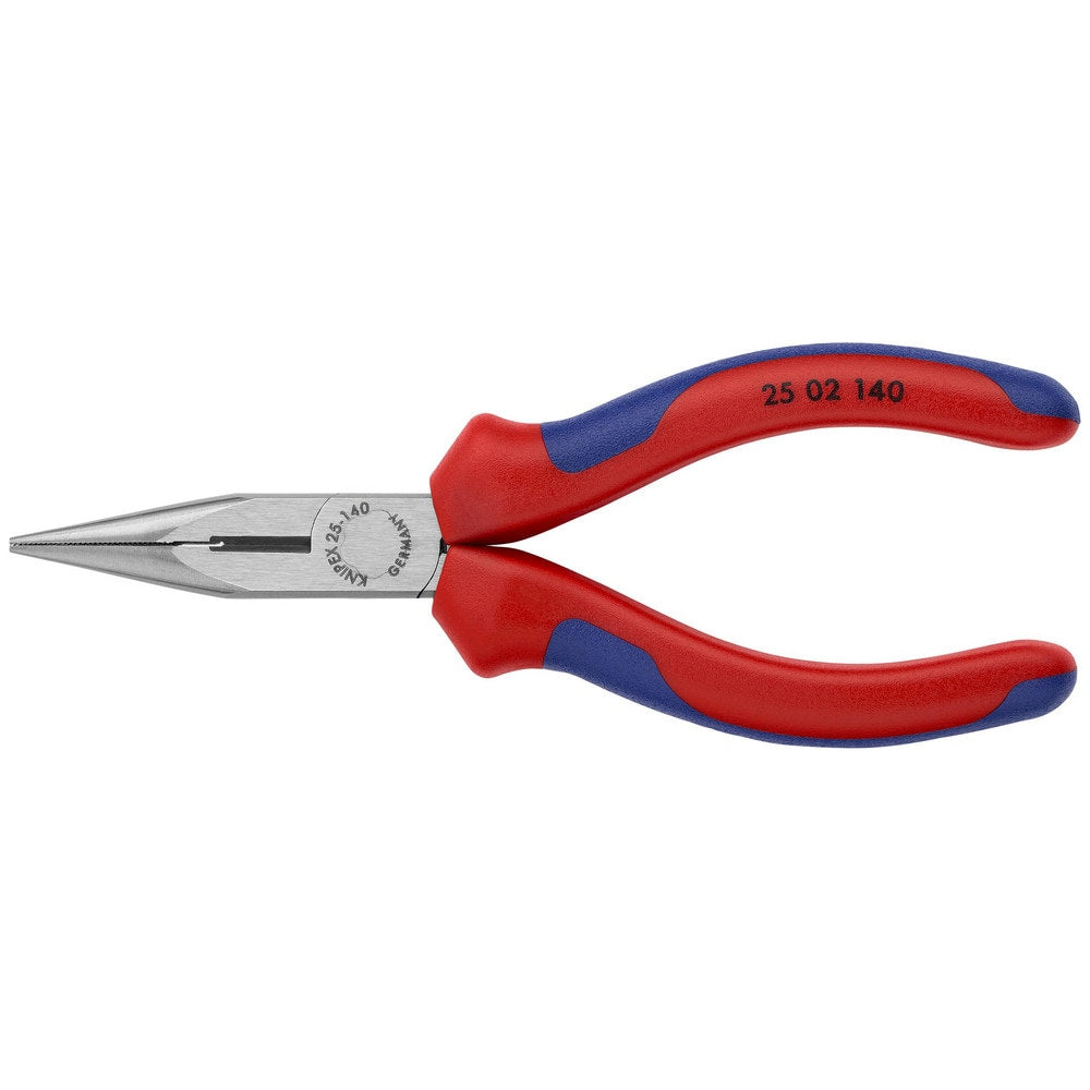 Long Nose Pliers; Pliers Type: Long Nose Pliers, Cutting; Jaw Texture: Serrated; Jaw Length (Inch): 1-21/32; Jaw Width (Inch): 19/32