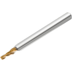 Micro Drill Bit: 2.30 mm Dia, (0.0906"), 139 deg, Solid Carbide