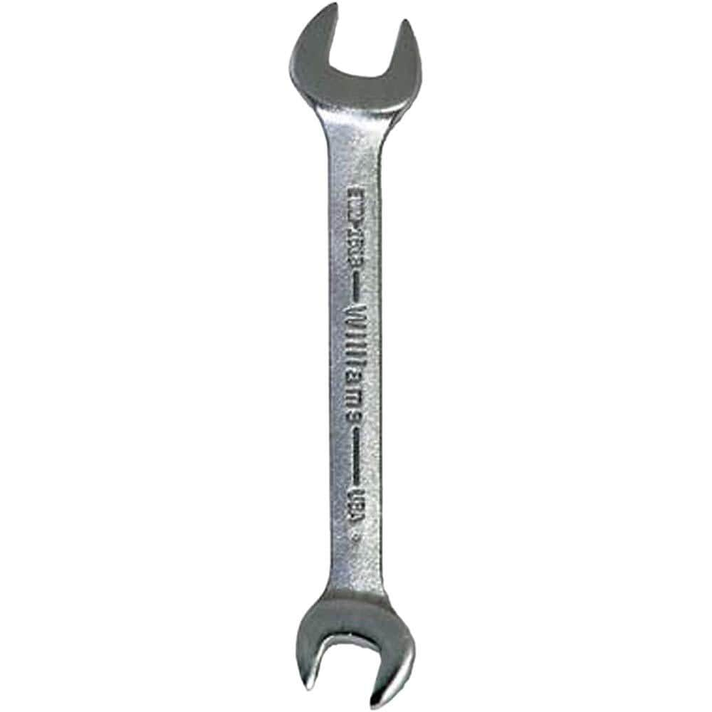 Open End Wrenches; Wrench Size: 16 x 18 mm; Material: Steel; Finish: Satin, Chrome