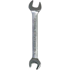 Open End Wrenches; Wrench Size: 12 x 13 mm; Material: Steel; Finish: Satin, Chrome