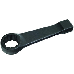 Striking Box End Wrench: 2-3/4", 12 Point, Single End