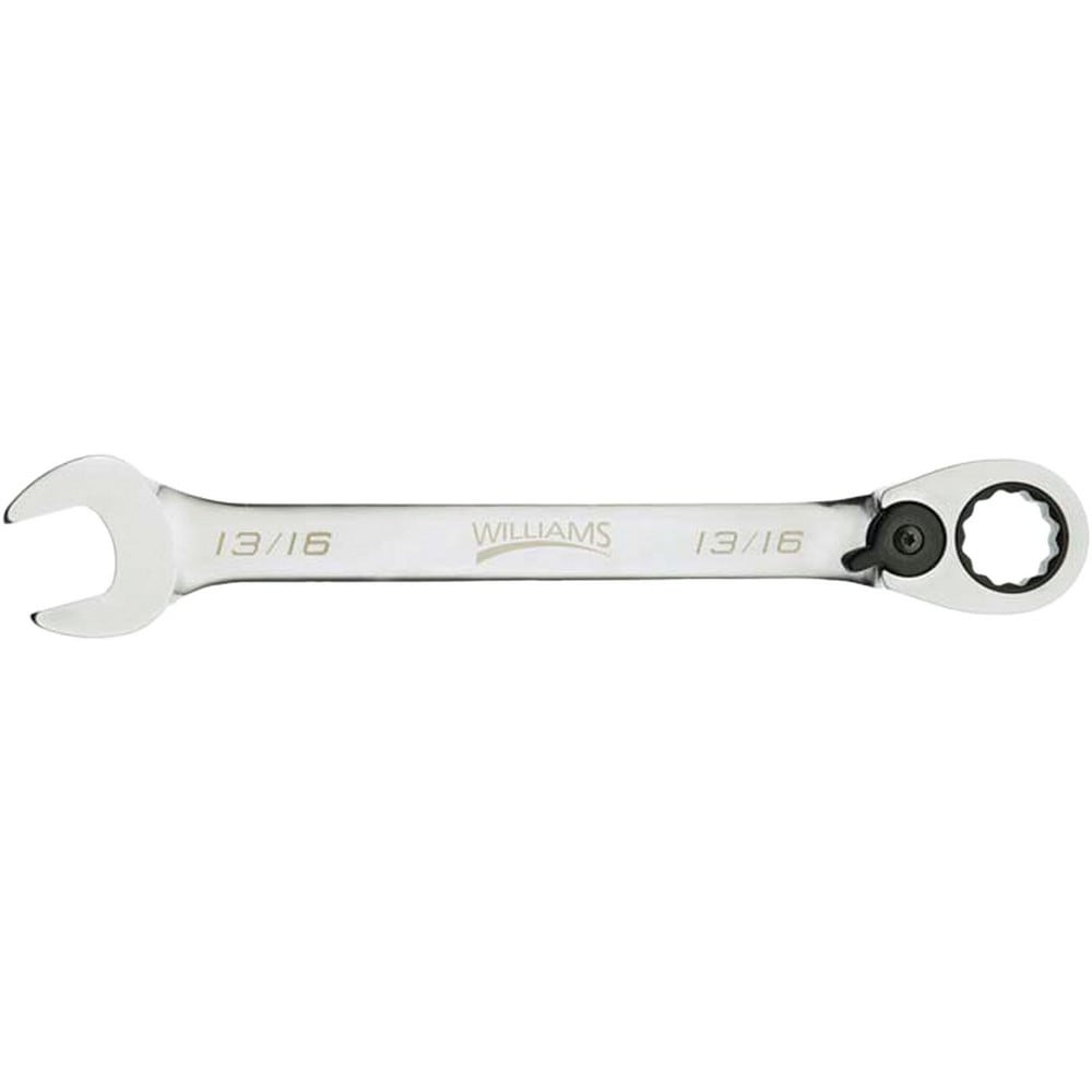 Combination Wrench: 1/4" Head Size, 15 deg Offset