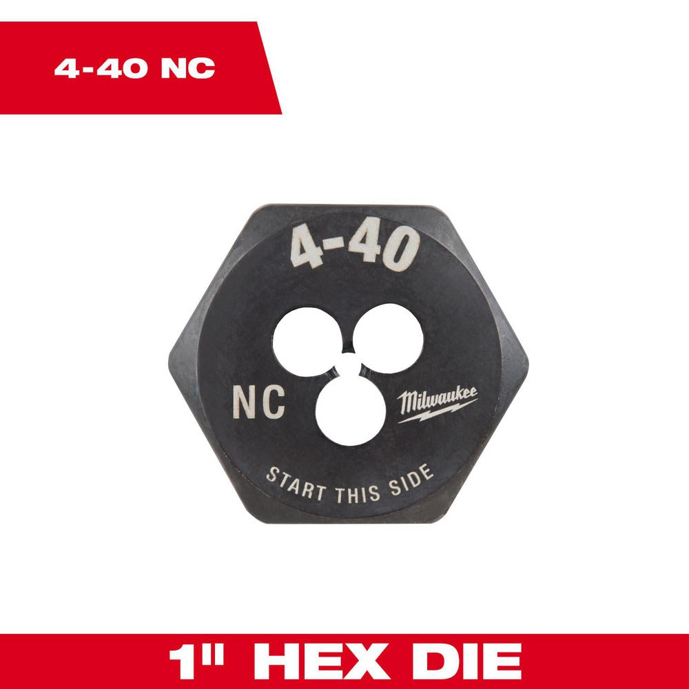 Hex Rethreading Die:  Right Hand, No Carbon Steel