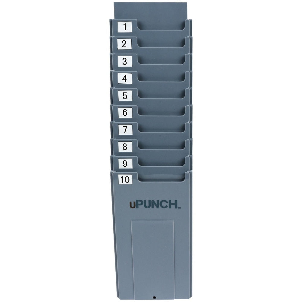 Time Cards & Time Clock Accessories; Time Card Rack Type: Pocket Adjustable; For Use With: uPunch Time Cards