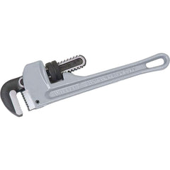 Pipe Wrenches; Wrench Type: Heavy-Duty Pipe; Minimum Pipe Capacity (Inch): 1/8; Maximum Pipe Capacity (Inch): 6; Overall Length (Inch): 48; Material: Aluminum; Jaw Texture: Serrated, Smooth; Finish: Natural