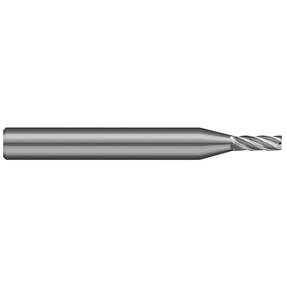 Square End Mill: 5/64" Dia, 15/64" LOC, 5 Flute, Solid Carbide