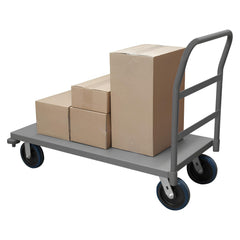 Platform Truck: Steel, 11-1/8" High, 36" Long, 24" Wide