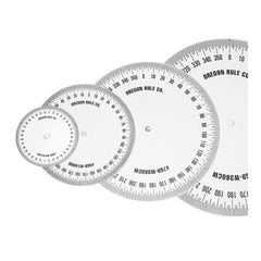 Graduated Dial Rules; Diameter (Inch): 4; Reading Direction: Counter Clockwise; Graduation (Degrees): 0