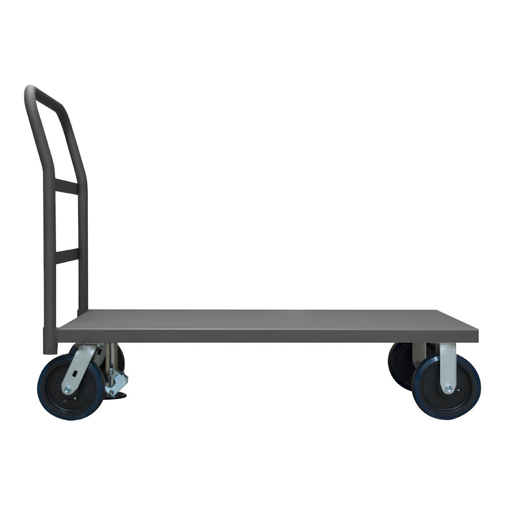 Platform Truck: Steel, 11-1/8" High, 48" Long, 24" Wide