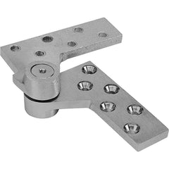 Pivot Hinges; Type: Pivots; Hand: Non Handed; Leaf Height: 2-1/4; Length (Inch): 4-1/2; Minimum Door Thickness (Inch): 1-3/4