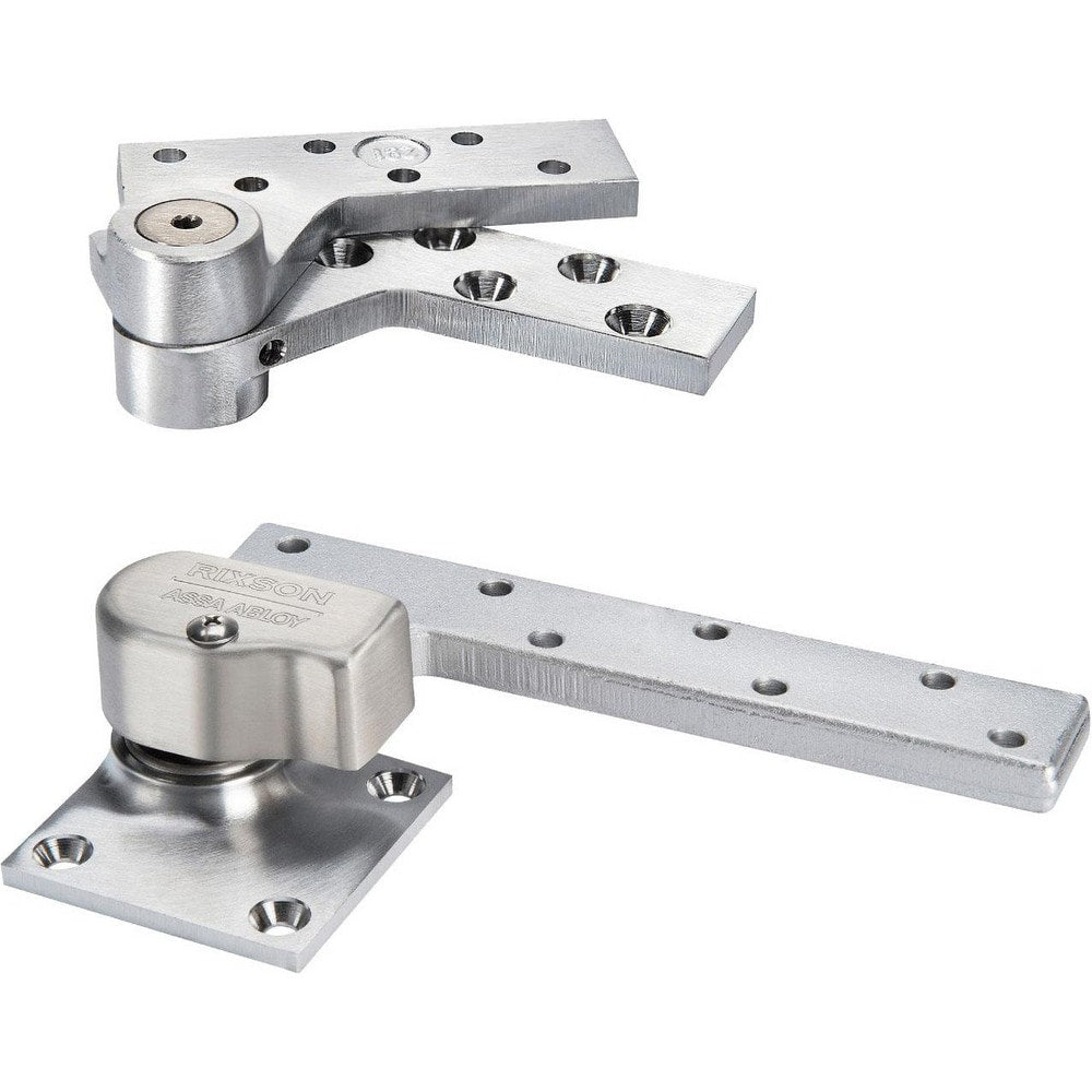 Pivot Hinges; Type: Pivots; Hand: Left Hand; Leaf Height: 7-3/4; Length (Inch): 4; Minimum Door Thickness (Inch): 1-3/4