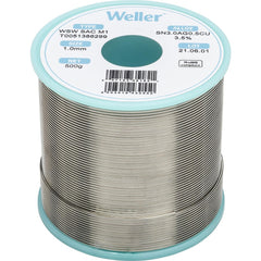 Solder; Solder Type: Lead Free; Material: Alloy; Container Type: Spool; Container Size: 500 g; Minimum Melting Temperature: 422.6; Maximum Melting Temperature: 429.8