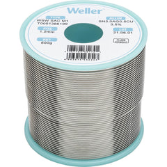 Solder; Solder Type: Lead Free; Material: Alloy; Container Type: Spool; Container Size: 500 g; Minimum Melting Temperature: 422.6; Maximum Melting Temperature: 429.8