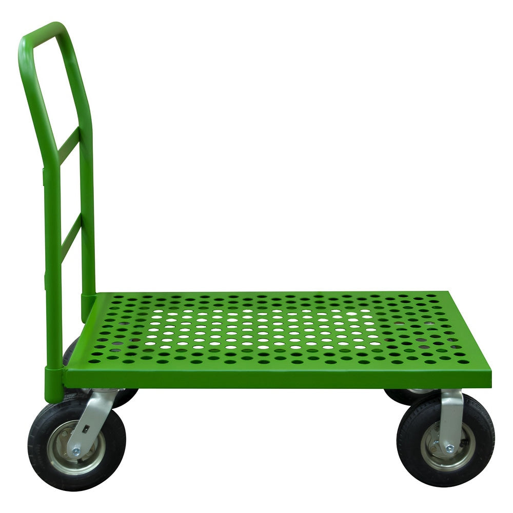 Platform Truck: Steel, 11-3/8" High, 36" Long, 24" Wide