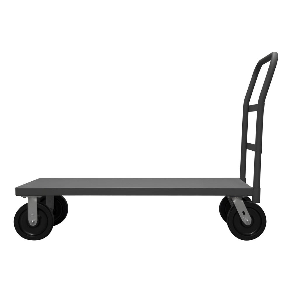 Platform Truck: Steel, 11-1/8" High, 36" Long, 24" Wide