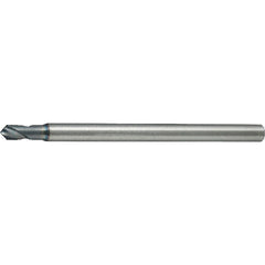 Micro Drill Bit: 2.00 mm Dia, (0.0787"), 90 deg, Solid Carbide