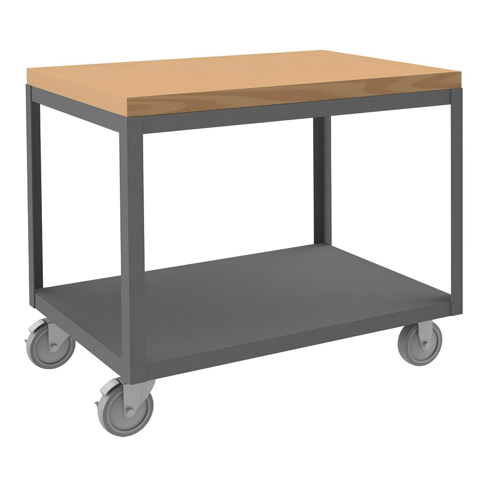 Mobile Work Benches; Type: High Deck Portable Table; Bench Type: High Deck Portable Table; Depth (Inch): 36-1/4; Load Capacity (Lb.