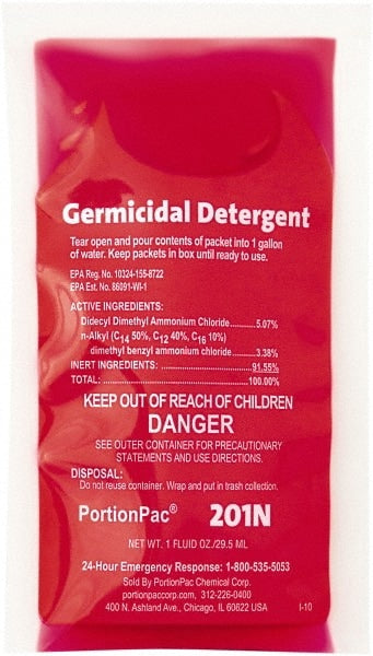 Floor Disinfectant: 1 fl oz Packet