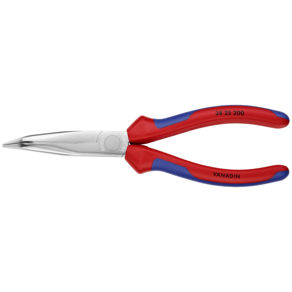 Long Nose Pliers; Pliers Type: Mechanic's Pliers, Long Nose Pliers, Cutting; Jaw Texture: Crosshatch; Jaw Length (Inch): 2-7/8; Jaw Width (Inch): 11/16