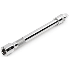 Socket Extensions; Tool Type: Ball Locking; Extension Type: Ball Locking; Drive Size: 1/2; Finish: Polished Chrome; Overall Length (Inch): 10; Material: Steel