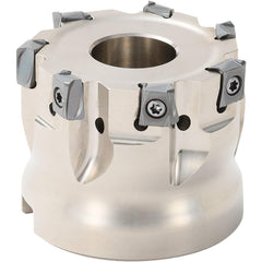 Indexable Square-Shoulder Face Mill:  MA90125R12T12CM,  1.5748" Arbor Hole Dia,  0.4724" Max Cutting Depth