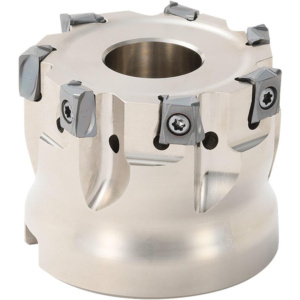 Indexable Square-Shoulder Face Mill:  MA902500R12T6C,  0.7500" Arbor Hole Dia,  0.4724" Max Cutting Depth