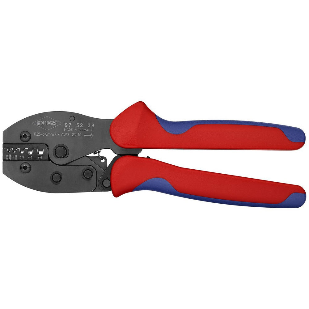 Crimpers; Handle Style: Comfort Grip; Crimper Type: Crimping Pliers; Maximum Wire Gauge: 24; Handle Material: Comfort Grip