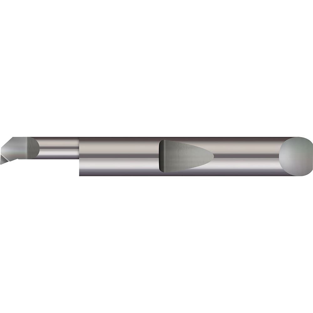 Boring Bars; Boring Bar Type: Boring; Cutting Direction: Right Hand; Minimum Bore Diameter (Decimal Inch): 0.1320; Material: Solid Carbide; Maximum Bore Depth (Decimal Inch): 1.2500; Projection (Decimal Inch): 0.0200