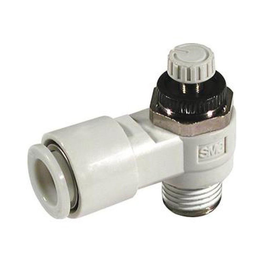 Air Flow Control Valve: Speed and Flow Control Valve, NPT x Tube