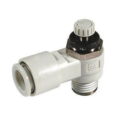 Air Flow Control Valve: Speed and Flow Control Valve, NPT x Tube