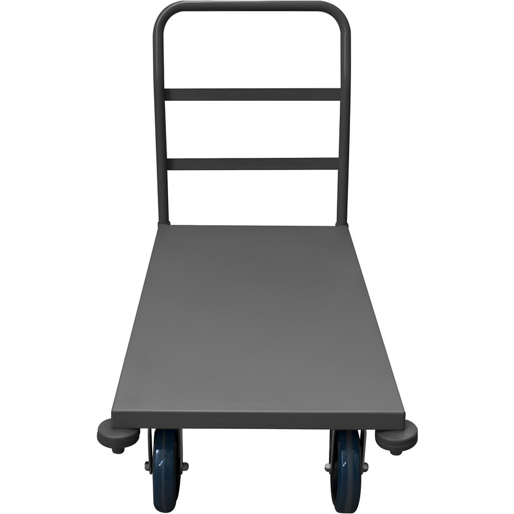 Platform Truck: Steel, 11-1/8" High, 60" Long, 30" Wide