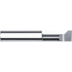 Thread Relief Tools; Material: Solid Carbide; Cutting Diameter (Inch): 3/8; Flat Width (Decimal Inch): 0.1300; Cutting Depth (Inch): 1-1/4