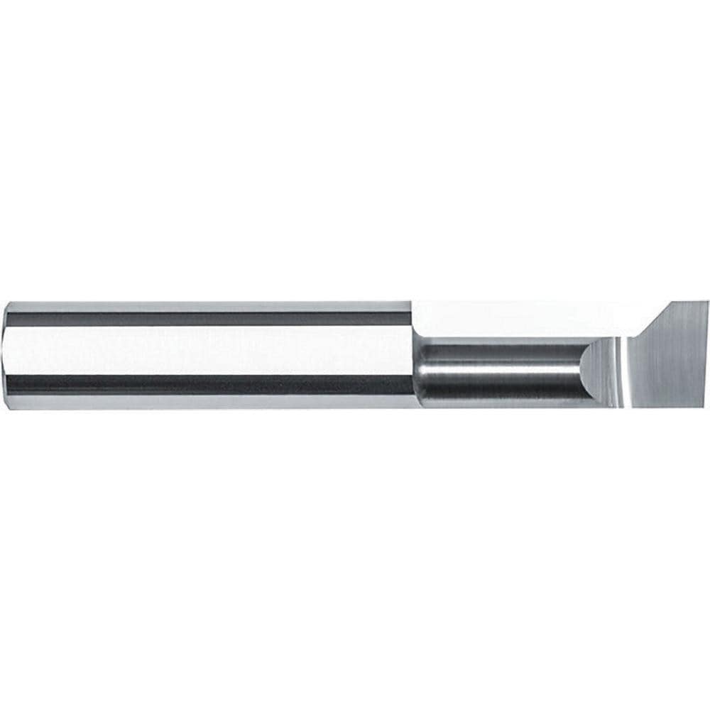 Thread Relief Tools; Material: Solid Carbide; Cutting Diameter (Inch): 1/4; Flat Width (Decimal Inch): 0.0950; Cutting Depth (Inch): 1