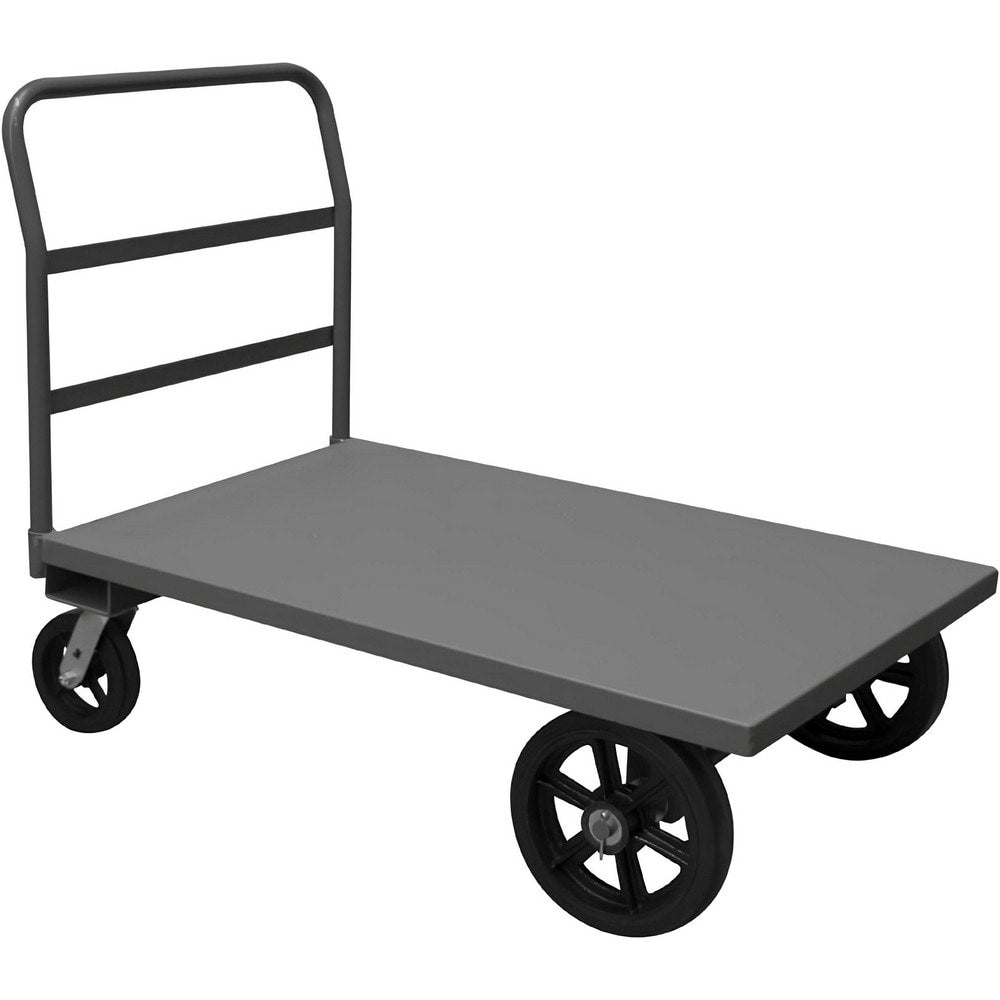 Platform Truck: Steel, 13-5/8" High, 48" Long, 30" Wide