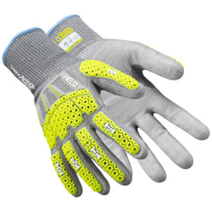 Abrasion Resistant, Cut & Puncture-Resistant & Impact-Resistant Gloves: Helix 3013IMP, Size X-Large, ANSI Cut A6, ANSI Puncture 4, Polyurethane, HPPE