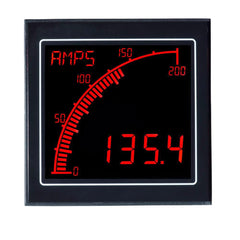 Panel Meters; Panel Meter Type: Panel Meter; Power Measurement Type: AC Ammeter, DC Ammeter; Panel Meter Display Type: Digital LCD; Maximum Input AC Amperage: 5; Maximum Input DC Amperage (mA): 5