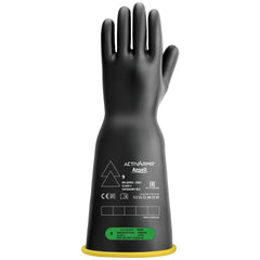 Rubber Linesman Gloves: Activarmr RIG316YBBC, Class 3, Size X-Large, 16" Long