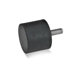 Vibration Isolators; Isolator Type: Plate/Stud; Insert Material: Stainless Steel; Isolator Material: Natural Rubber; Maximum Load Capacity: 6280.00 N; Top Diameter: 70.00; Bottom Diameter: 70; Thread Size: M10x1.5; Overall Width: 70 mm