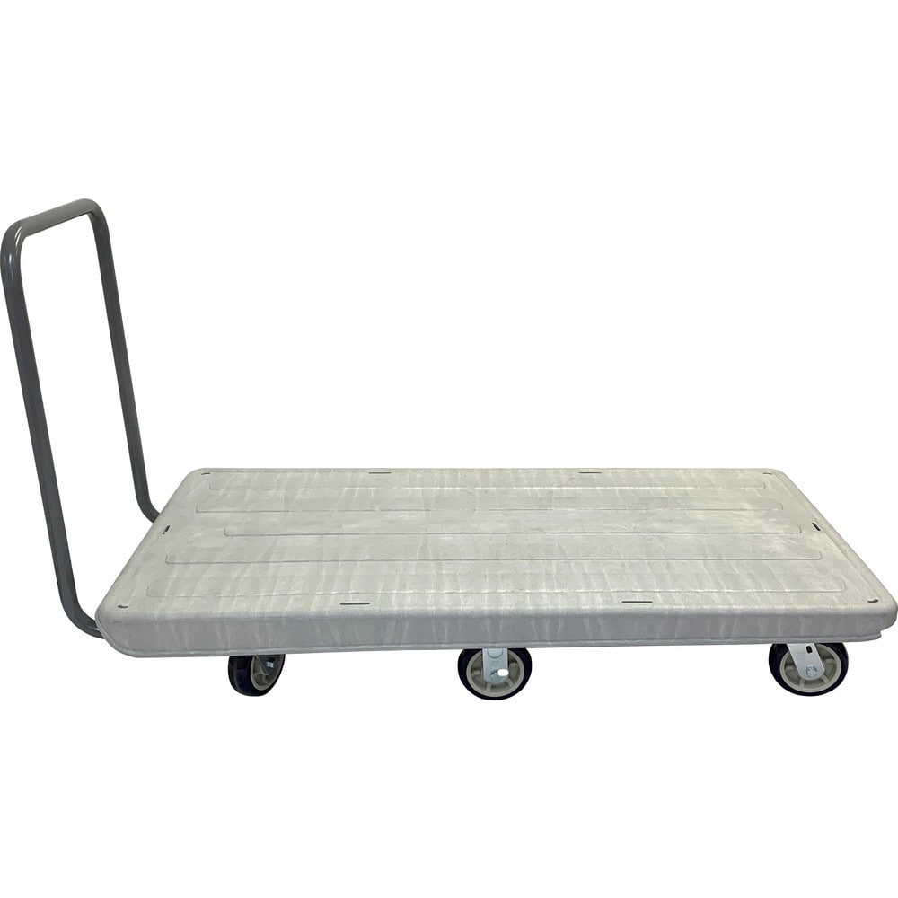 Bar, Panel & Platform Trucks; Truck Type: Flatbed ; Load Capacity: 2700; Platform Profile: Flushed; Platform Style: Solid