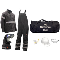 Arc Flash Clothing Kit: Size 3X-Large, Gore Pyrad, Jacket, Bib Overalls & Hoods